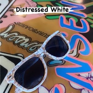 Distressed Real Wood Sunglasses